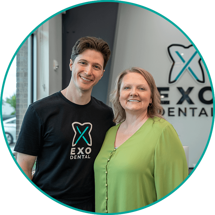 Paiten smiling with doctor
